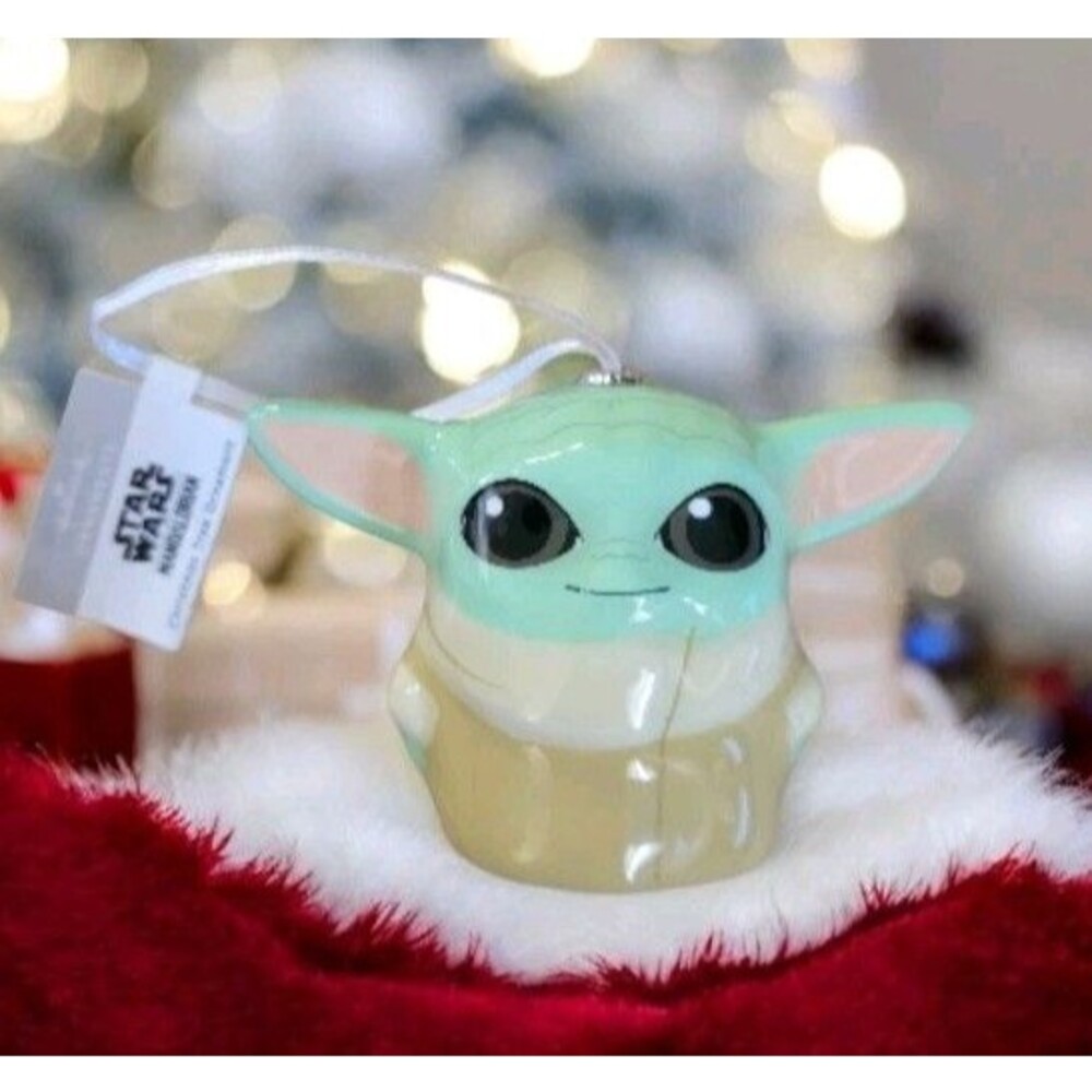 Official Disney Star Wars Baby Yoda Mandalorian Hallmark Chrustmas  Ornament